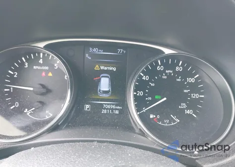 2015 Nissan Rogue Sv z USA, uszkodzony, nr VIN 5N1AT2MV5FC844678